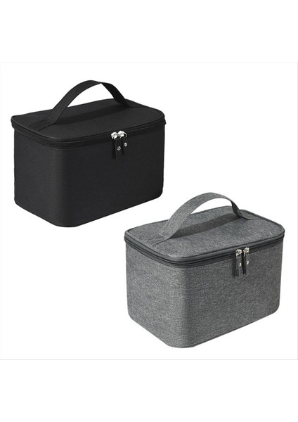 Iş Gezisi Tuvalet Çantası Çift Katman Büyük Kapasiteli Kozmetik Çanta Oxford Kumaş Depolama Çantası Taşınabilir El Çantası (Yurt Dışından)