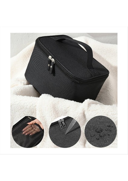 Iş Gezisi Tuvalet Çantası Çift Katman Büyük Kapasiteli Kozmetik Çanta Oxford Kumaş Depolama Çantası Taşınabilir El Çantası (Yurt Dışından) fiyatları