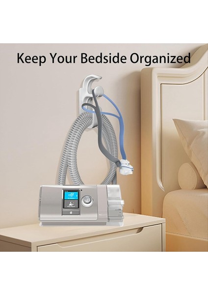 Cpap Maskesi Için Cpap Hortumunu Kuru ve Temiz Tutmak Için Kanca Cpap Maskeleri ve Cpap Tüpü Için Organizatör Askısı Cpap Tutucu Hortumu Için (Yurt Dışından) modelleri