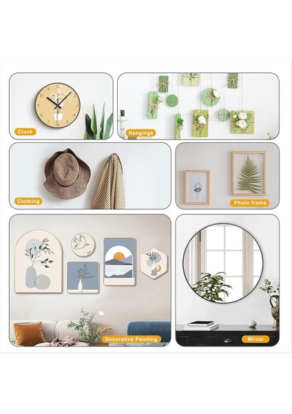 220 Pcs Resim Askıları 5 Boyutta Resim Asma Kiti Resim Çerçevesi Askıları Resim Için Çerçeve Askısı Kiti Tuval Ayna (Yurt Dışından) indirimleri