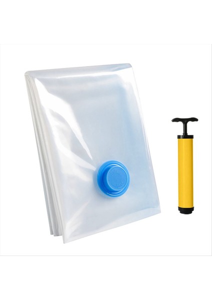 Kapasiteli Vakum Torbası Paketi Giysiler Için Sıkıştırılmış Organizatör Mühür Torbaları Katlanabilir Depolama Çantası (Yurt Dışından)