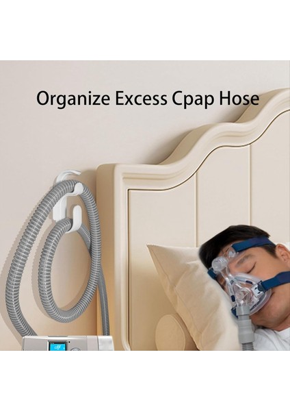 Cpap Maskesi Için Cpap Hortumunu Kuru ve Temiz Tutmak Için Kanca Cpap Maskeleri ve Cpap Tüpü Için Organizatör Askısı Cpap Tutucu Hortumu Için (Yurt Dışından) fırsatları