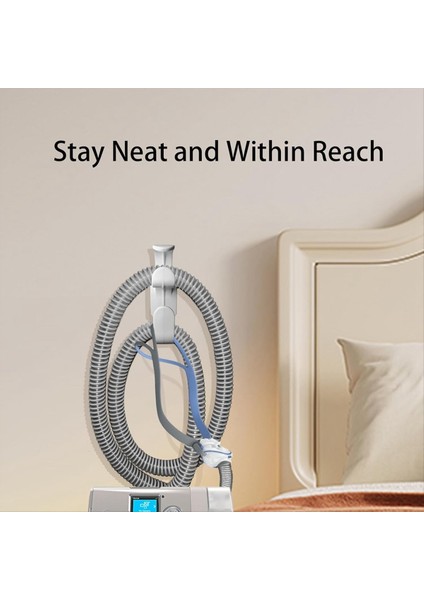 Cpap Maskesi Için Cpap Hortumunu Kuru ve Temiz Tutmak Için Kanca Cpap Maskeleri ve Cpap Tüpü Için Organizatör Askısı Cpap Tutucu Hortumu Için (Yurt Dışından) indirimleri
