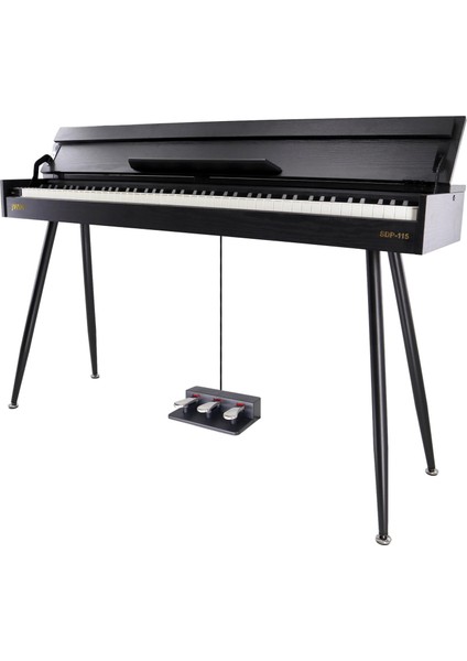 Jwin Sapphire SDP-115 Çekiç Aksiyonlu 88 Tuşlu Dijital Piyano - Siyah