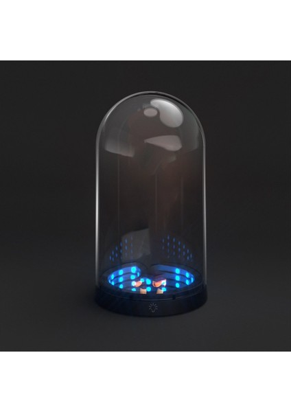 Oyun Bebek Bin Katmanlı Ayna Ses Kontrollü Rgb Aydınlatma Ekran Kutusu Figürü Şeffaf Depolama Kutusu (Yurt Dışından) modelleri