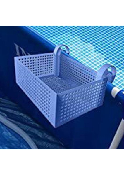 Havuz Kenarındaki Depolama Sepeti Geri Çekilebilir Havuz Oyuncak Sepeti Havuz Aksesuarları Yer Üstü Havuzların Çoğunda Uygun Olan Havuz Aksesuarları (Yurt Dışından) indirimleri