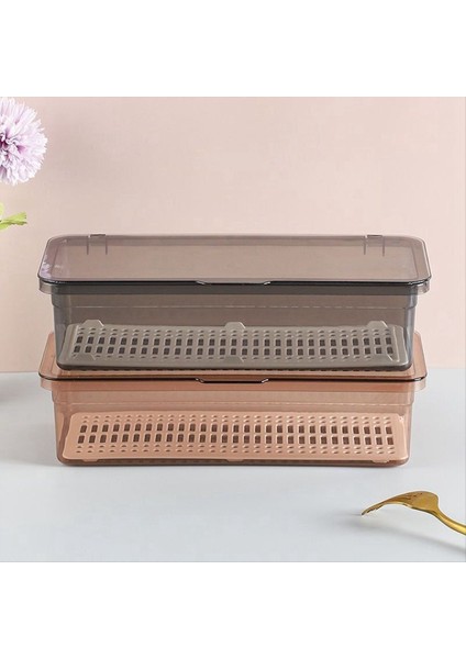 Çekmece Organizatörü Clear Vanity Masası Depolama ve Organizatör Banyo Ekran Depolama Için Kapaklı Makyaj Tutucu C (Yurt Dışından) fırsatları