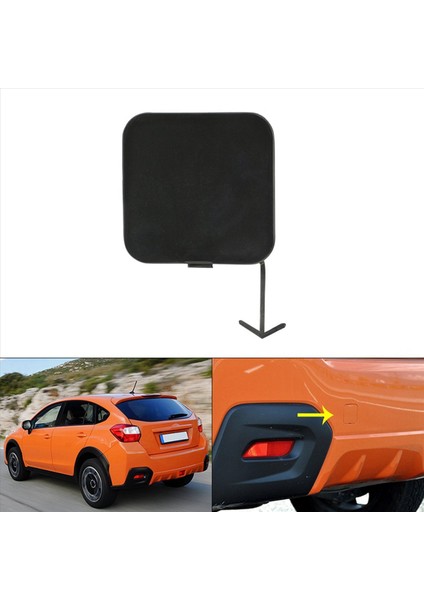 Subaru Crosstrek Için 3x Arka Tampon Çekme Kanca Kapak Çekiş Kepi Xv Impreza 2008-2015 57731-FG010 (Yurt Dışından) fiyatları