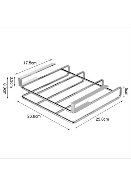 Dolap Kesme Tahtası Tutucu Paslanmaz Çelik Cilalı Kesme Tahtası Raf Yumruksuz Kesme Tahtası Askı A (Yurt Dışından) indirimleri