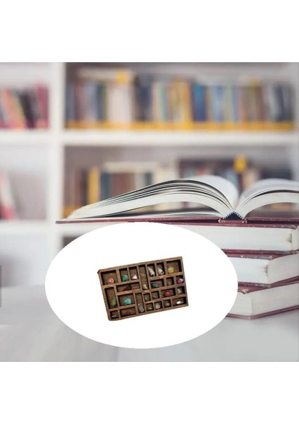 1 12 Minyatür Biblo Rafı Minyatür Kristal Raf Oyuncusu Minyatür Dekor Yazıcılar Tepsisi Minyatür Kullanımı Kolay (Yurt Dışından) fiyatları