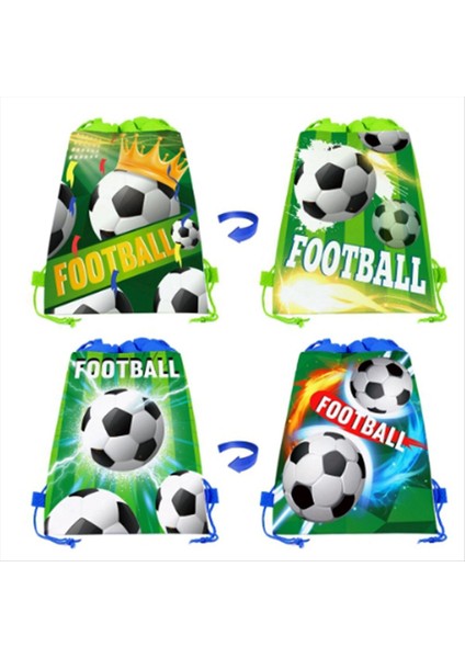 Futbol Dokunmayan Ler Çanta Futbol Şeker Paketleme Atıştırmalıkları Depolama Çantaları Çocuklar Için Sırt Çantası Çekme Spor Partisi D (Yurt Dışından) fiyatları