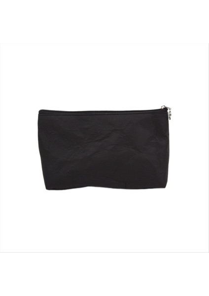 Siyah Kağıt Depolama Çantası Seyahat Tuvalet Organizatör Çantası Taşınabilir Su Geçirmez Fermuar Kozmetik Çantası (Yurt Dışından) modelleri