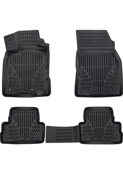 Renault Kadjar İle Uyumlu - Araca Özel 3D Paspas