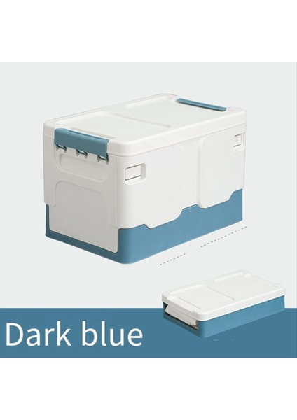 Depolama Kutusu Katlanabilir Kitap Kutusu Öğrenci Sınıfı Saklama Kutusu Atıştırmalık ve Oyuncak Saklama Kutusu Mavi (Yurt Dışından) fiyatları