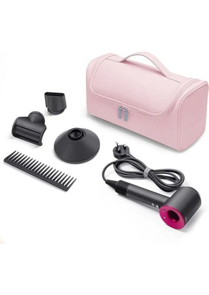 Taşınabilir Gizli Kanca Saç Kurutma Kutusu Kayma Önleyici Kuaförlük Alet Çantası Su Geçirmez Büyük Kapasiteli Depolama Çantası Gri (Yurt Dışından) modelleri