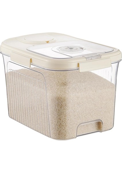 Pirinç Kap Pirinç Saklama Kutusu Plastik Gıda Ucu Mühürlü Kanıt Mutfak Için (Yurt Dışından)