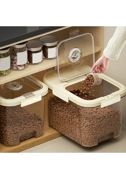 Pirinç Kap Pirinç Saklama Kutusu Plastik Gıda Ucu Mühürlü Kanıt Mutfak Için (Yurt Dışından) indirimleri