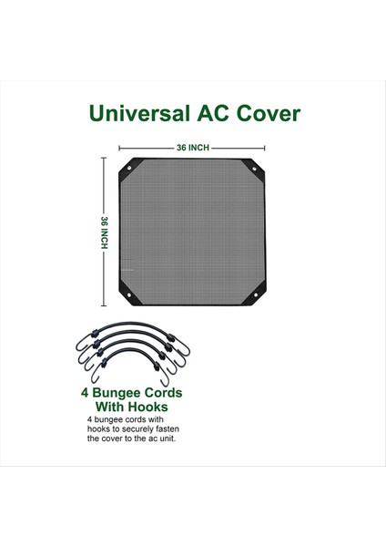 Klima Örtüsü Dış Ünite Için Evrensel Ac Kapağı Dış Dış Dış Mekan Için Ağ Kliması Kapakları C (Yurt Dışından) fırsatları