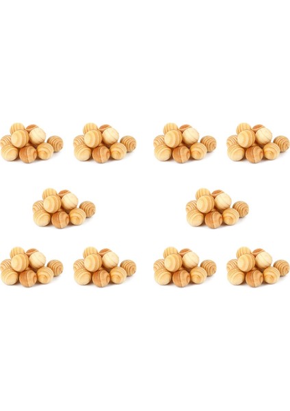 10X Doğal Sedir Ahşap Güve Topları Lavanta Kafur Kurtlayıcı Dolap Çekmecesi (Yurt Dışından)