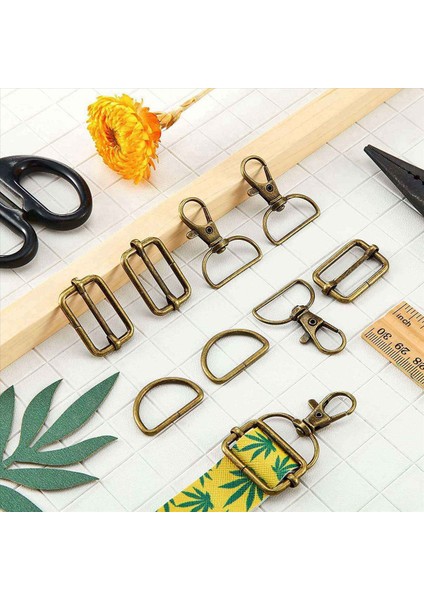 112PCS Anahtar Zincir Kancaları Düzeklü Çanta Için Çanta Donanımı Set Donanım Kordon Çıtçıt Kancaları Döner Tokatlar (Yurt Dışından) fiyatları