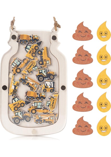 1 Çocuklar Için Ödül Kavanozu Set Sınıfı Ödül Grafik Kamyon Okyanus Temalı Lazımlık Eğitim Ödülleri Davranış Grafiği A (Yurt Dışından)