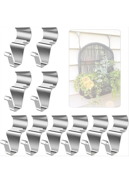 20PCS Sainless Çelik Kancalar Ağır Hizmet Tipi Kancalar Vinil Siding Için Şeyler Asmak Için Delik Yok Vinil Kanca Asılı Açık Dekor (Yurt Dışından) fiyatları