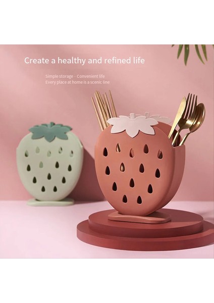 Yemek Çubuğu Kafesi Mutfak Ayakta Çok Işlevli Çubuk Kafesi Çift Katmanlı Drenaj Çubuğu Kutu Plastik Çubuk Tüpü (Yurt Dışından) fiyatları