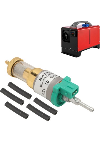 12V 1kw-5kw Araba Ultra Düşük Gürültülü Isıtıcı Yakıt Filtresi Hortum Klipsli Boru Hattı Kiti Genel Araba Havalı Park Yağı Pompası Kiti (Yurt Dışından) fırsatları