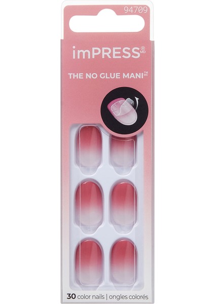 Kendinden Yapışkanlı Takma Tırnak Kısa Ombre Pembe fırsatları