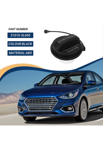 Araba Gaz Benzin Tankı Kapakının Içeride Yakıt Deposu Kapağı Hyundai Elantra Sonata Santa Fe Aksanı Için 31010-3L600 (Yurt Dışından) fırsatları