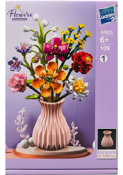 Zuanma Çiçek Buketi Yapım Seti No1 109