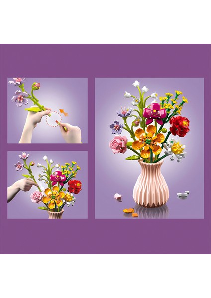 Zuanma Çiçek Buketi Yapım Seti No1 109 fiyatları