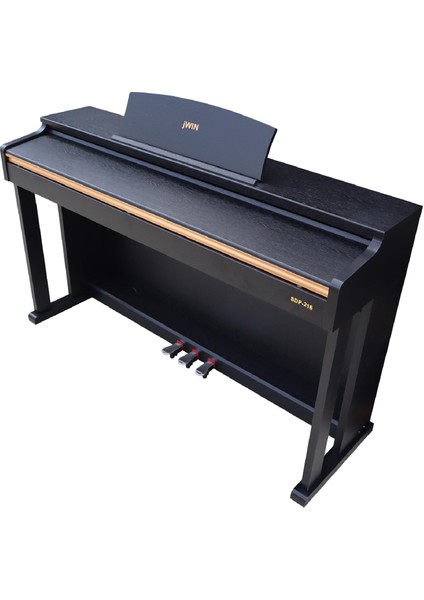 Jwin Sapphire SDP-216 Çekiç Aksiyonlu 88 Tuşlu Dijital Piyano - Siyah