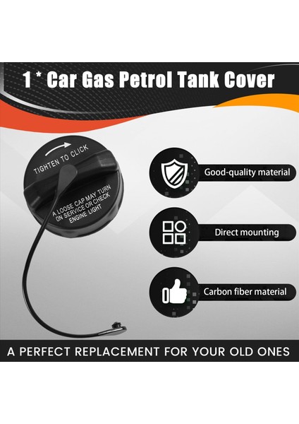 Araba Gaz Benzin Tankı Kapakının Içeride Yakıt Deposu Kapağı 5165383AA Dodge Caliber Jeep Compass Patriot 2007-2008 (Yurt Dışından) fırsatları