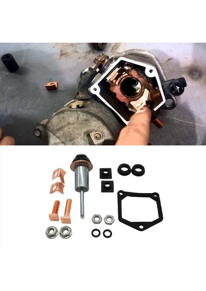 10X Universal Motor Başlangıç Solenoid Onarımı Yeniden Inşa Edin Toyota Subaru Honda Için Ayar Piston Kontakları (Yurt Dışından) fırsatları