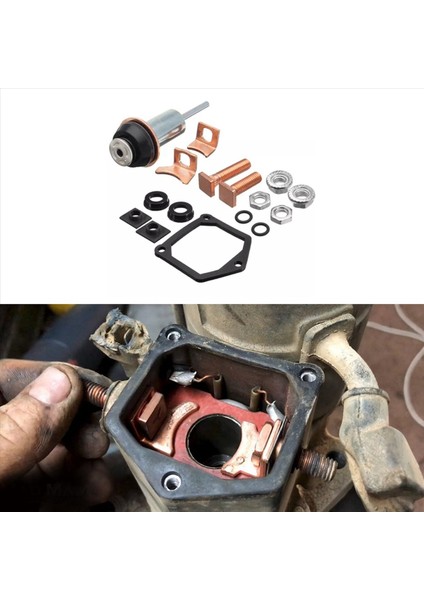 10X Universal Motor Başlangıç Solenoid Onarımı Yeniden Inşa Edin Toyota Subaru Honda Için Ayar Piston Kontakları (Yurt Dışından) indirimleri