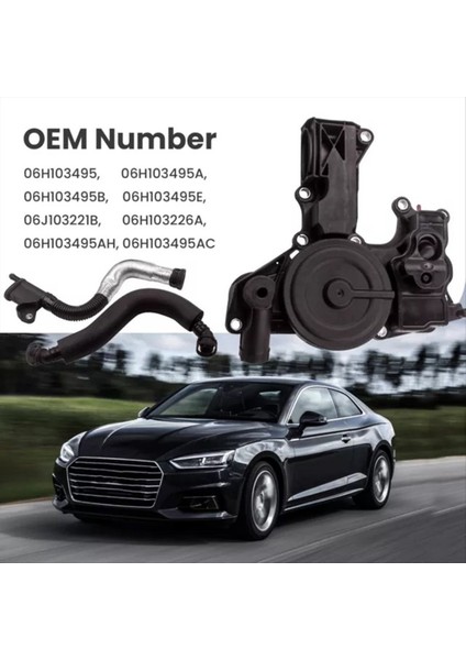 Araç Yağı Ayırıcı Pcv Valf Montaj Vw Passat B6 Golf Tiguan Koltuğu Leon A3 8p A4 B8 A5 Q5 06H103495B (Yurt Dışından) indirimleri