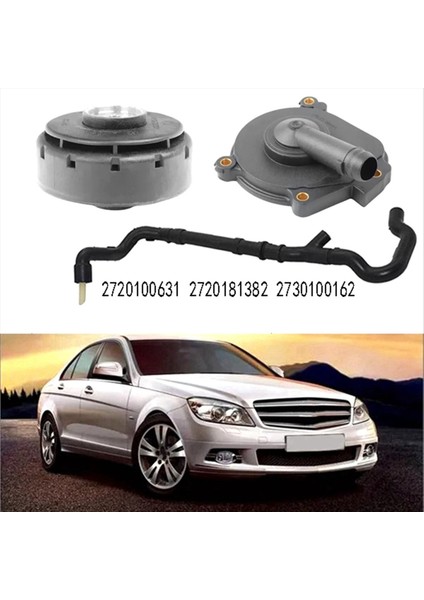 Petrol Ayırıcı Gaz Valfi+Krank Kordalı Havalandırma Hortumu+Yağ Ayırıcı Benz 2720100631 2720181382 2730100162 (Yurt Dışından) fırsatları