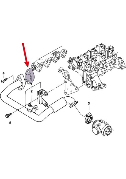 Egr Valf Blanking Blok Sil Plaka Araç Aksesuarları Çıkarma Kitleri Valf Değiştirme -Bmw E53 E38 E39 E46 X5 3 318D (Yurt Dışından) modelleri