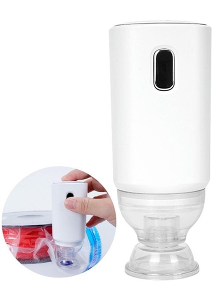 3D Yazıcı Filament Vakum Torbası Için USB Şarj Edilebilir Elektrik Hava Pompası Tek Tez Hızlı Pompalama Çok Adı Beyaz (Yurt Dışından) fiyatları