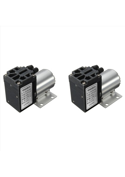 2x 65-120KPA DC12V 6W Mini Vakum Pompası Gaz Analiz Örneklemesi Için Tutucu ile Negatif Basınç Emme Pompası (Yurt Dışından)