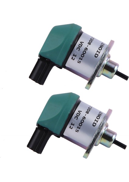 Kubota Için 2x D1005 D1105 D905 Solenoid Kapatma 17208-60015 17208-60016 17208-60017 12V Magnet Yakıt Kapatma (Yurt Dışından)