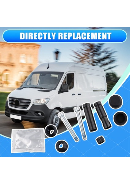 2x Ön Kaliper Slider Pim Kiti Kılavuzu Cıvatalar Uygun Vw Crafter 2006-2016 BCF1499BX2 (Yurt Dışından) indirimleri