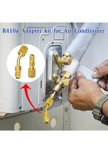 R410A Mini Split Adaptör Kiti R410A Adaptör Kiti R410A Döner Adaptörler Mini Split Sistem Kliması Hvac Için (Yurt Dışından) fırsatları