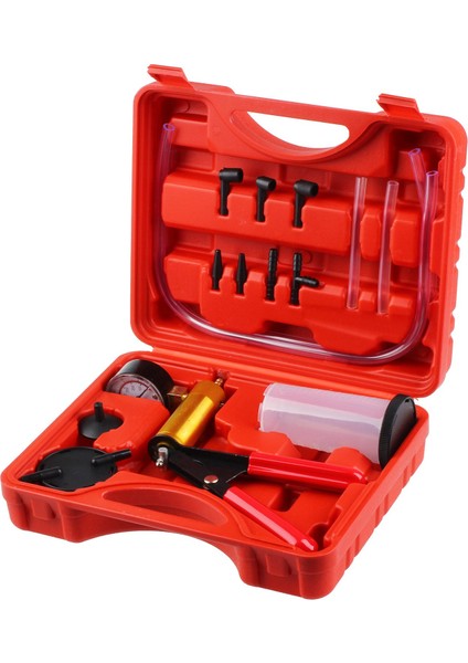 El Vakum Pompası Tutulan Fren Bleeder Test Cihazı Set Bleed Araba Motosiklet Kiti (Yurt Dışından)