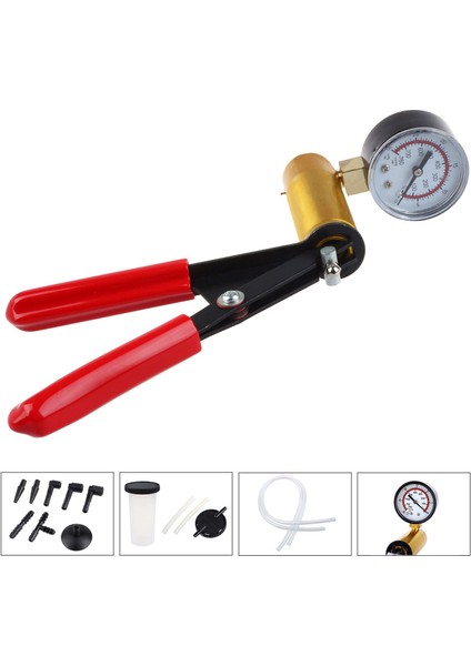 El Vakum Pompası Tutulan Fren Bleeder Test Cihazı Set Bleed Araba Motosiklet Kiti (Yurt Dışından) indirimleri