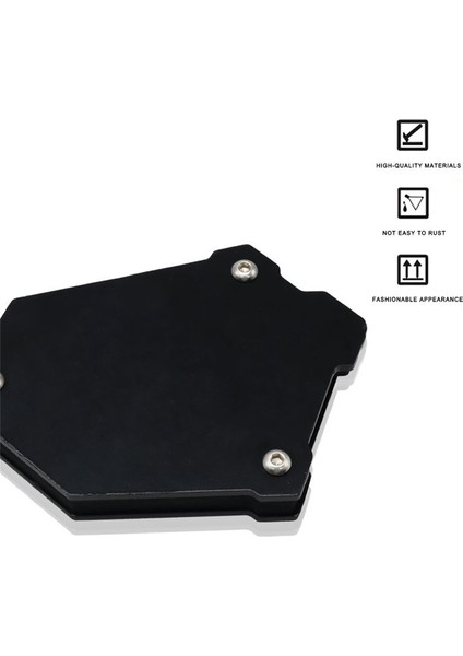 Motosiklet Kickstand Foot Side Stand Uzantı Pad Kawasakı Klr 650 KLR650 2021 2022 (Siyah) (Yurt Dışından) fırsatları