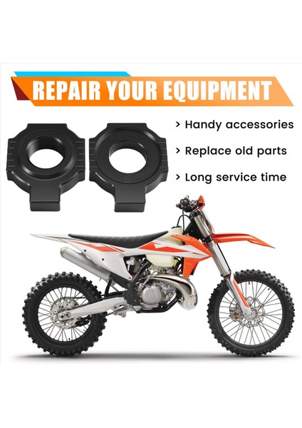 Motosiklet Zinciri Ayarlayıcı Regülatör Kaydırıcı Blok Ktm Exc Excf Xc Xcw 125 200 250 300 350 450 500 525 Siyah (Yurt Dışından) indirimleri