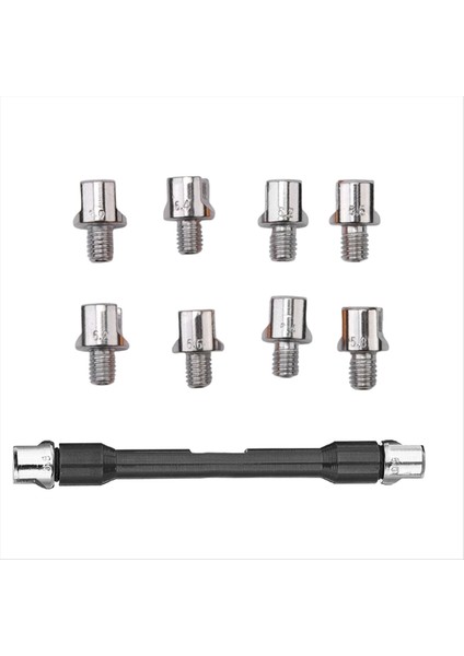 Motosiklet Kolu Konuşan Anahtar Cnc Anahtar Seti 5 0-6 8 Uzunluk 93MM/3 7in Çoğu Motosiklet Lastik Onarım Anahtarı Siyah (Yurt Dışından) fırsatları