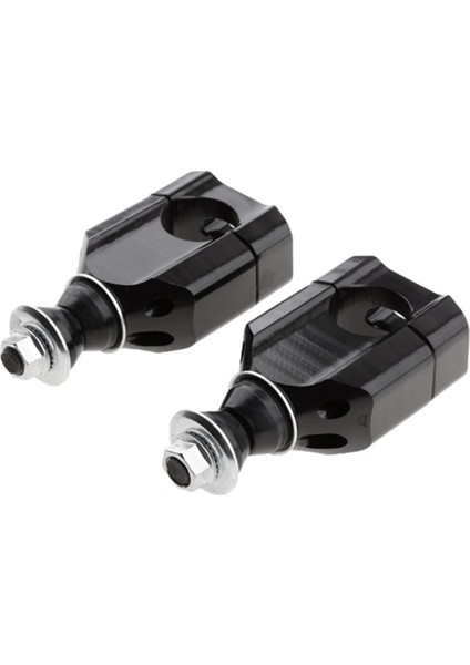 2pcs 11/8 Inç 28MM Cnc Motosiklet Gideri Montaj Yükseltici Kelepçesi Alüminyum Talon Montajlar Kelepçe Yükseltici Siyah (Yurt Dışından)